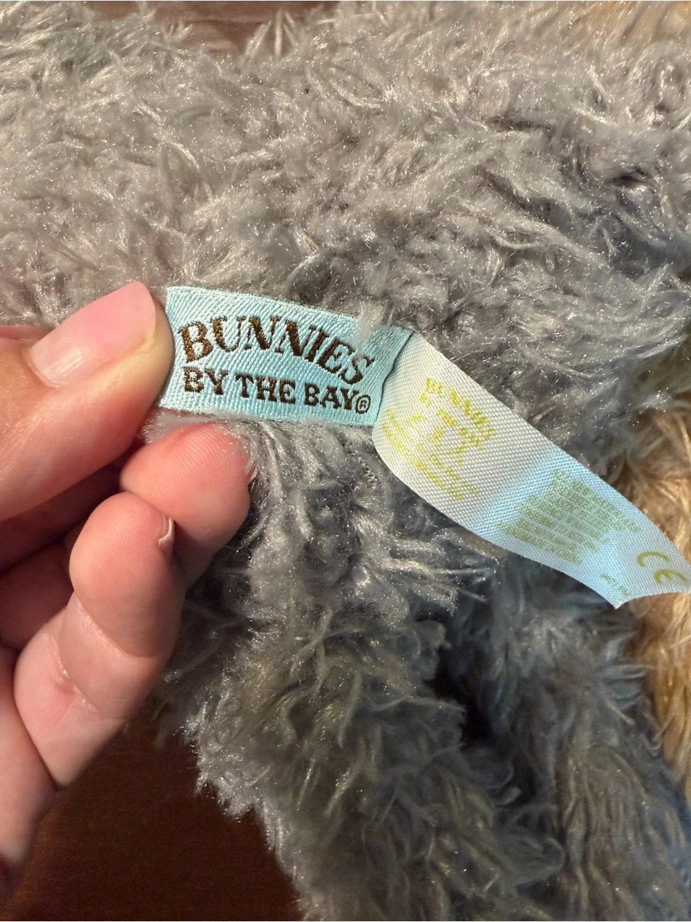 Bunnies by the Bay Gray and Tan Plush Friends